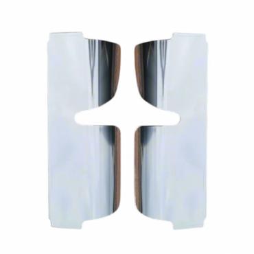STAINLESS STEEL MIRROR GUARD SET RH & LH