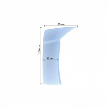 REAR UPPER SIDE FAIRING SPOILER DRIVER SIDE RH