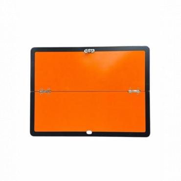 STEEL HORIZONTAL FOLD ADR HAZARD WARNING HAZCHEM PLATE