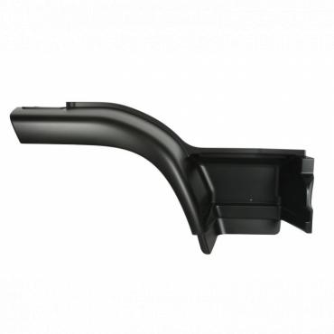 BLACK SINGLE STEP UPPER STEPWING DRIVER SIDE RH