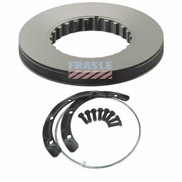 SOLID BRAKE DISC WITH FITTING KIT