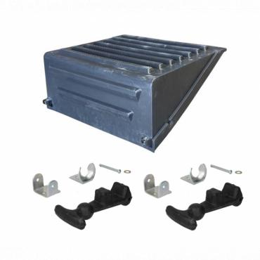 BATTERY BOX COVER & STRAPS WITHOUT REAR BREAKER HOLE