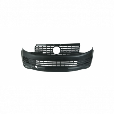 BLACK FRONT BUMPER WITH GRILLE (WITHOUT PDC HOLES)