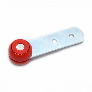 RED CURTAINSIDER ROLLER 35X29MM