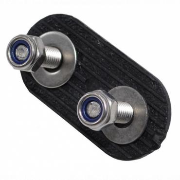 PLASTIC FITTING KIT FOR CURTAINSIDER ROLLER 55X25MM