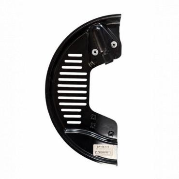 DUST COVER BACK PLATE PASSENGER SIDE LH