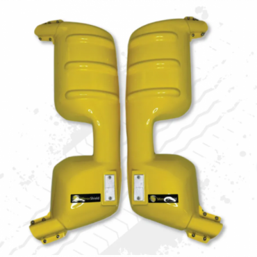 YELLOW SUPER STRONG MIRROR GUARD SET