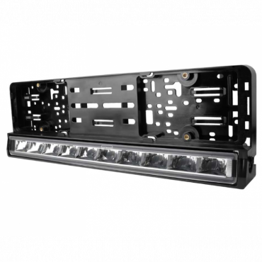 NUMBER PLATE HOLDER WITH LED LIGHTBAR