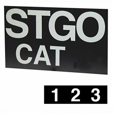 ABNORMAL LOAD MARKER BOARD STGO CAT 1, 2 & 3