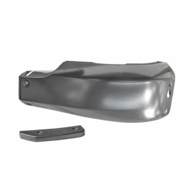 FRONT METAL BUMPER CORNER WITH END CAP PASSENGER SIDE LH