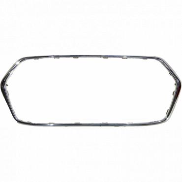 CHROME COATED FRONT GRILLE SURROUND PANEL