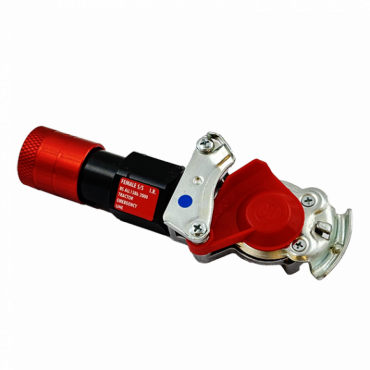RED 'FEMALE PALM COUPLING ADAPTOR