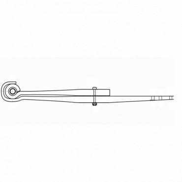 STRAIGHT TWIN LEAF TRAILING ARM