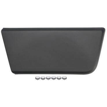 BLACK FRONT DOOR PROTECTIVE TRIM PANEL DRIVER SIDE RH