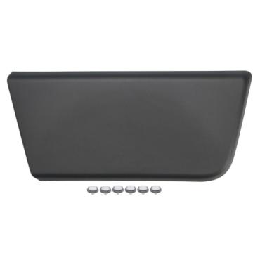 BLACK FRONT DOOR PROTECTIVE TRIM PANEL PASSENGER SIDE LH