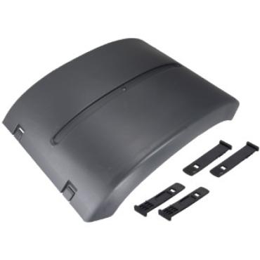 REAR AXLE 'SEMI FLAT WING TOP WITH STRAPS
