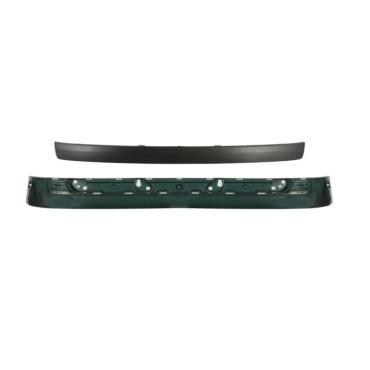 SUNVISOR WITH 'OVERLAP PANEL