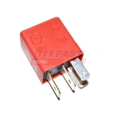 (RED) RELAY 4-PIN 30A MULTI-USE