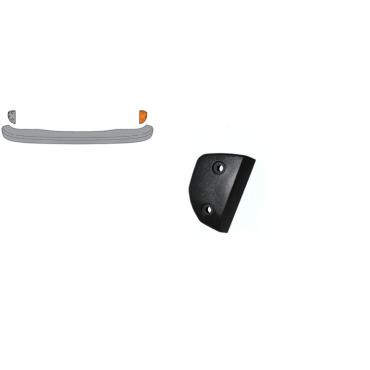FRONT BUMPER UNDERRUN END CAP PASSENGER SIDE LH