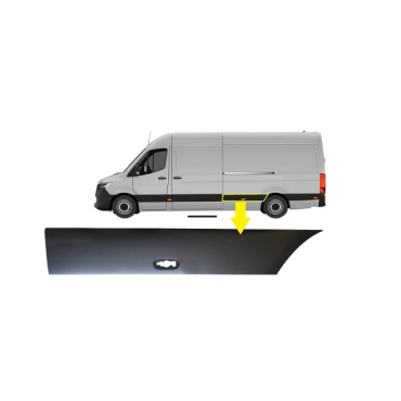 SIDE PROTECTION TRIM PANEL DRIVER SIDE RH