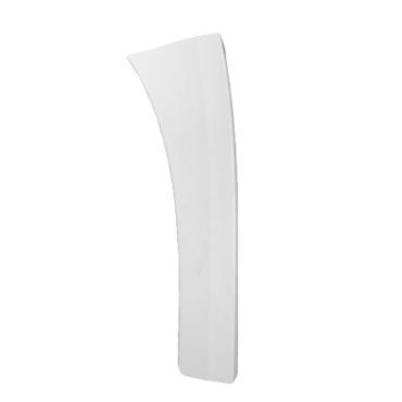 PAINTED WHITE CAB DROPWING END COVER PANEL PASSENGER SIDE LH
