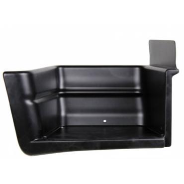 BLACK LOWER SINGLE STEP SURROUND DRIVER SIDE RH