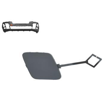 PRIMED FRONT BUMPER TOWING EYE COVER