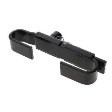 BLACK POWERED COATED CONTAINER LOCK