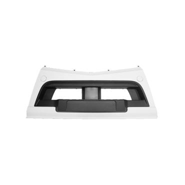 PAINTED WHITE 'SMOOTH FINISH FRONT BUMPER CENTRE