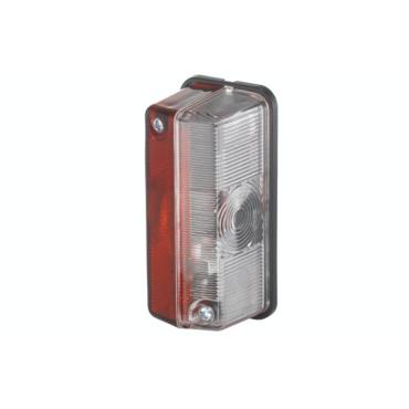 RED & WHITE CLEARANCE MARKER LAMP