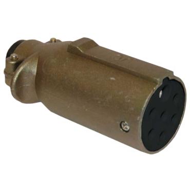 7 PIN 'N TYPE SCREW TERMINAL METAL PLUG 24V