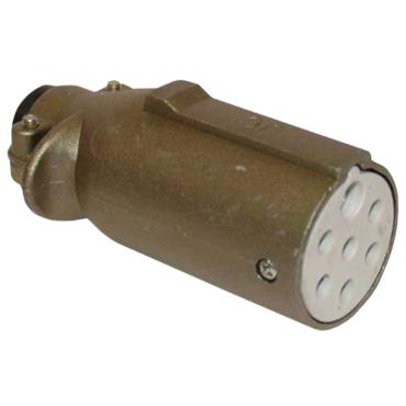 7 PIN 'S TYPE SCREW TERMINAL METAL PLUG 24V