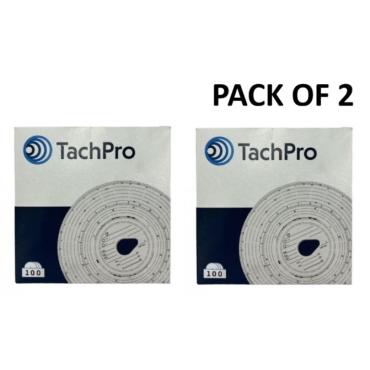 125kmh Black Combi Analogue Tachograph Charts (PACK OF 2)