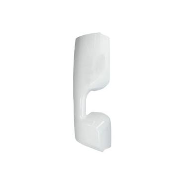 WHITE MIRROR BACK COVER DRIVER SIDE RH