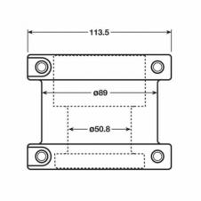 TRAILER KING PIN ADAPTOR FROM 2" TO 3.5"