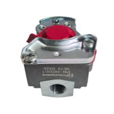 TRAILER AIR LINE LIGHT WEIGHT ALLOY RED PALM COUPLING M16x1.5 TAPERED