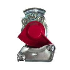 TRAILER AIR LINE LIGHT WEIGHT ALLOY RED PALM COUPLING M16x1.5 TAPERED