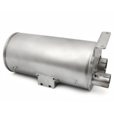 EXHAUST SILENCER WITH CATALYTIC CONVERTER