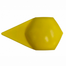 32MM LONG REACH DUSTITE WHEEL NUT COVERS YELLOW (EACH)