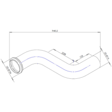 EXHAUST FRONT DOWN PIPE