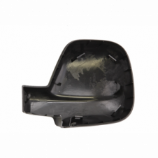 BLACK DOOR WING MIRROR BACK COVER DRIVER SIDE RH
