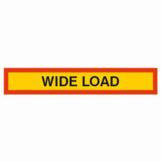 MARKER BOARD TYPE 4 WIDE LOAD SELF ADHESIVE VINYL (SINGLE)
