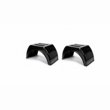 FLAT TOP MUDGUARDS / MUDWINGS TO SUIT TWIN WHEELS JX37F (PAIR)
