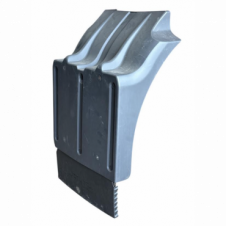 CABIN REAR DROPWING WITH SPRAY SUPPRESSION FLAP PASSENGER SIDE LH