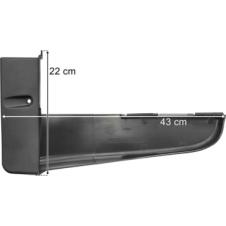 LOWER BUMPER CORNER TRIM DRIVER SIDE RH