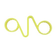 30MM FLUORESCENT YELLOW WHEEL NUT CHECKLINK