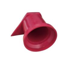 30MM LONG REACH DUSTITE WHEEL NUT COVERS RED (PKT 10)