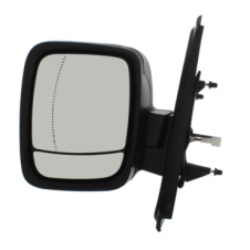 PRIMED ELECTRIC ADJUST HEATED MIRROR HEAD PASSENGER SIDE LH