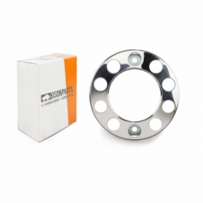 22.5" STAINLESS STEEL 10 STUD WHEEL COVER