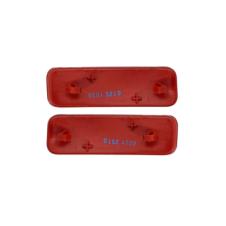 REAR RED BUMPER REFLECTORS RH / LH